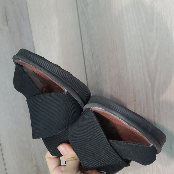 Bzees Womens Comfort Desire Peep Toe Elastic Strap Wedge Sandals shoes sz 10M - Picture 4 of 11